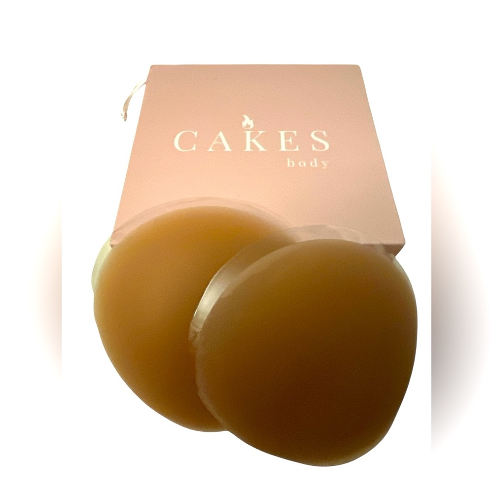 Cakes Body Adhesive Silicone Nipple Covers DDD+ Caramel Color